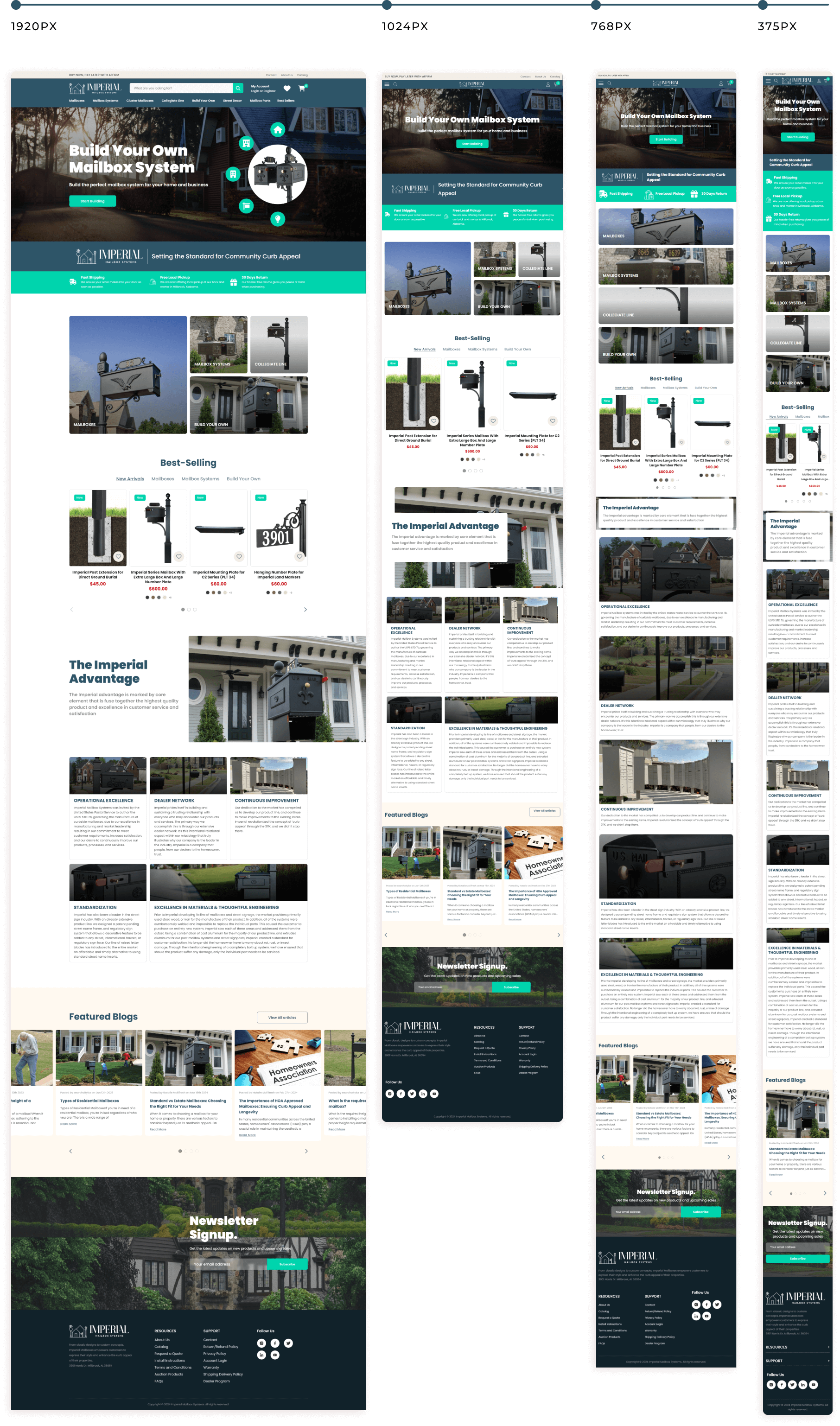 image of flextread mockups variations